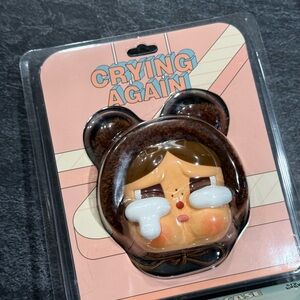 POPMART Crying Again Bear Phone Case - Brown